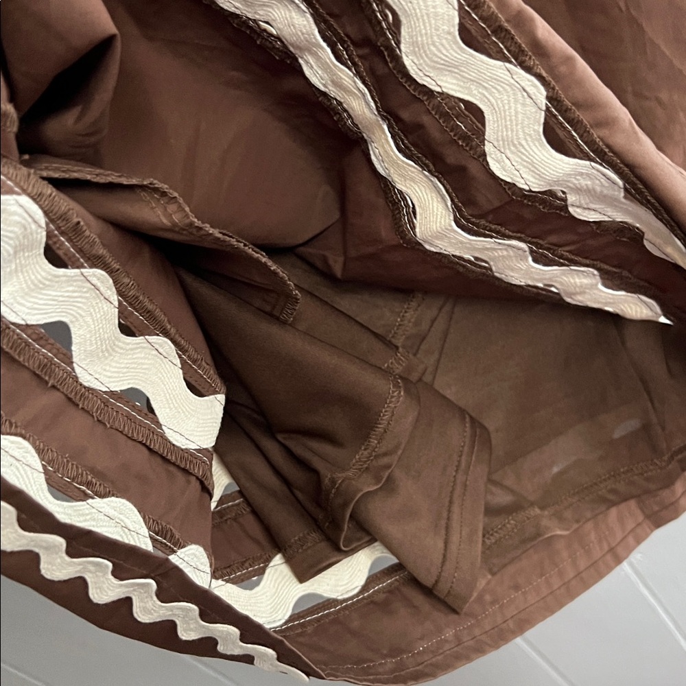 NWT Brown Entro Dress Large - Picture 10 of 15